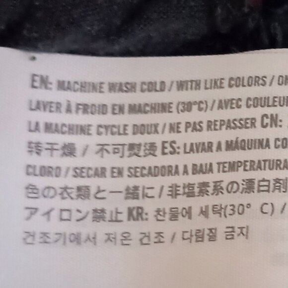 Abercrombie Kids Furry Full Zip Hoodie Red Black Buffalo Plaid Girls 13/14 EUC - Picture 9 of 16